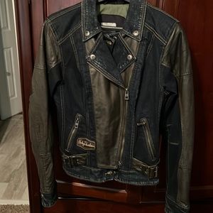 HD denim and leather